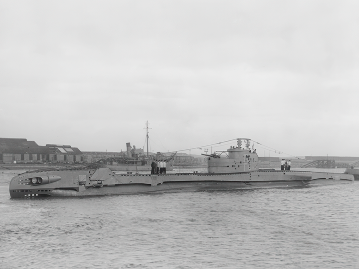 HMS Trespasser P312 T Class Submarine 1942