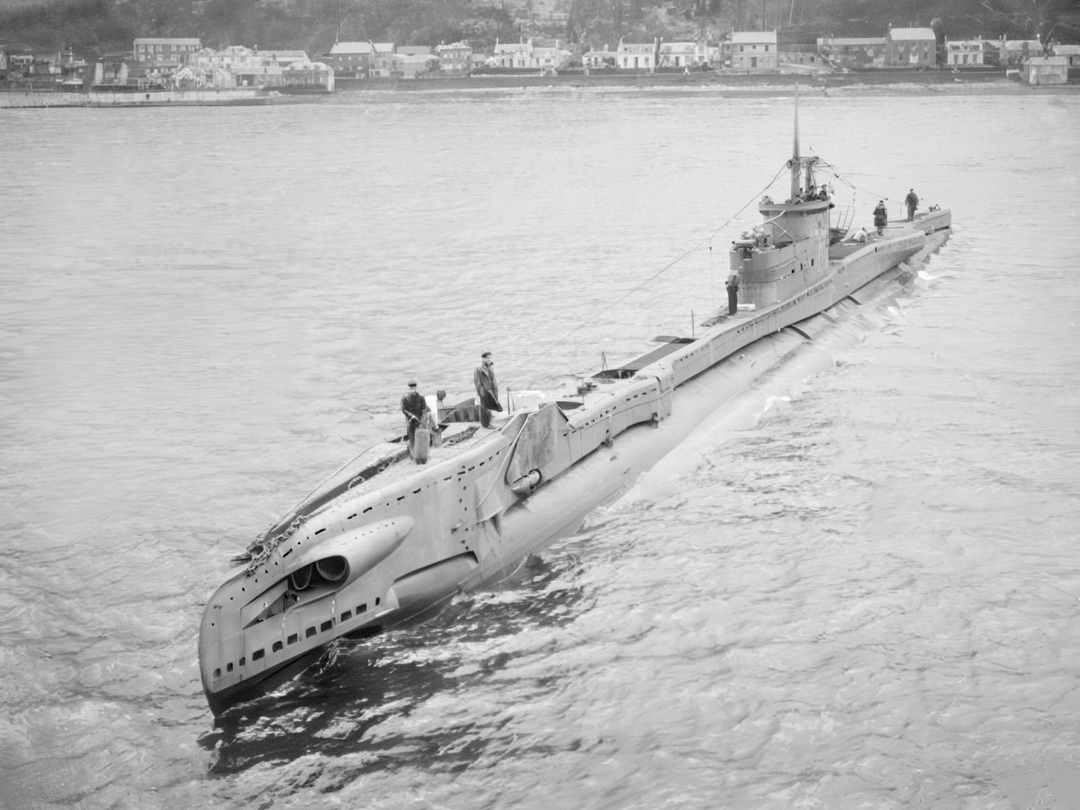 HMS Tudor P326 T Class Submarine 1943