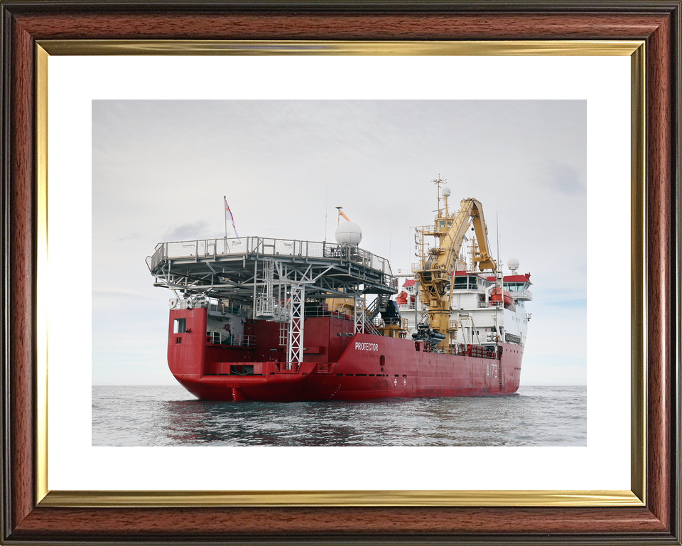 HMS Protector A173 Ice Patrol Vessel December 2022 Photo Print - Posters, Prints, & Visual Artwork - by Hampshire Prints (image 8 of 9)