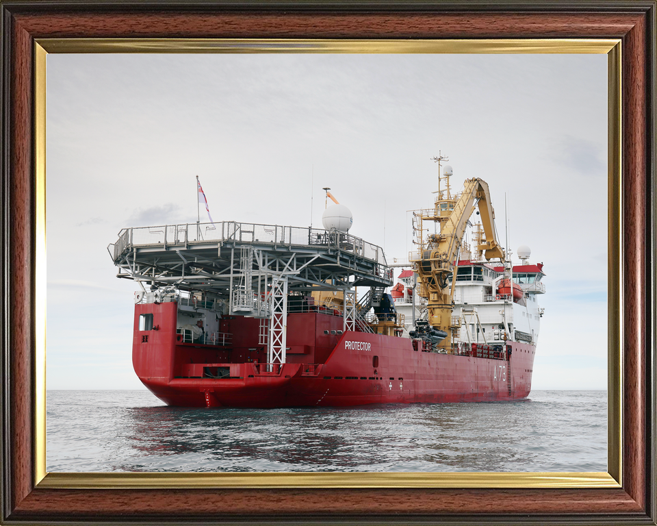 HMS Protector A173 Ice Patrol Vessel December 2022 Photo Print - Posters, Prints, & Visual Artwork - by Hampshire Prints (image 9 of 9)