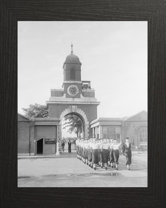 HMS St Vincent Main Gate Gosport Hampshire 1943 Photo Print - Posters, Prints, & Visual Artwork - by Hampshire Prints (image 3 of 9)