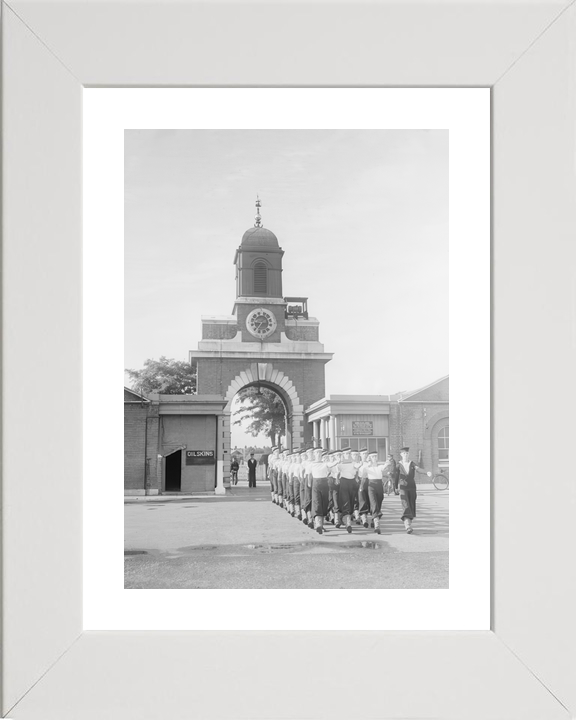 HMS St Vincent Main Gate Gosport Hampshire 1943 Photo Print - Posters, Prints, & Visual Artwork - by Hampshire Prints (image 4 of 9)