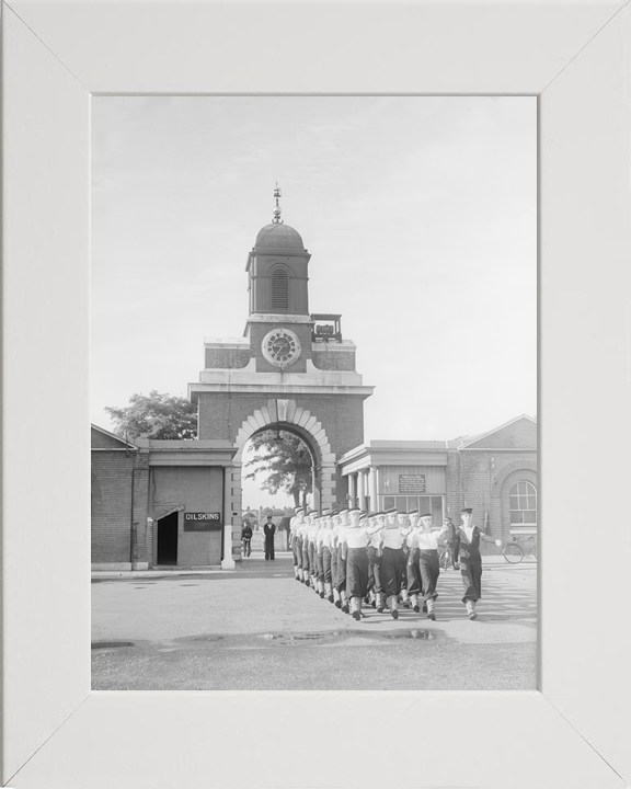 HMS St Vincent Main Gate Gosport Hampshire 1943 Photo Print - Posters, Prints, & Visual Artwork - by Hampshire Prints (image 5 of 9)
