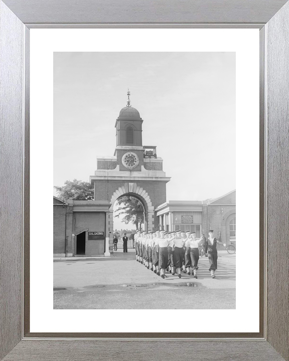 HMS St Vincent Main Gate Gosport Hampshire 1943 Photo Print - Posters, Prints, & Visual Artwork - by Hampshire Prints (image 6 of 9)