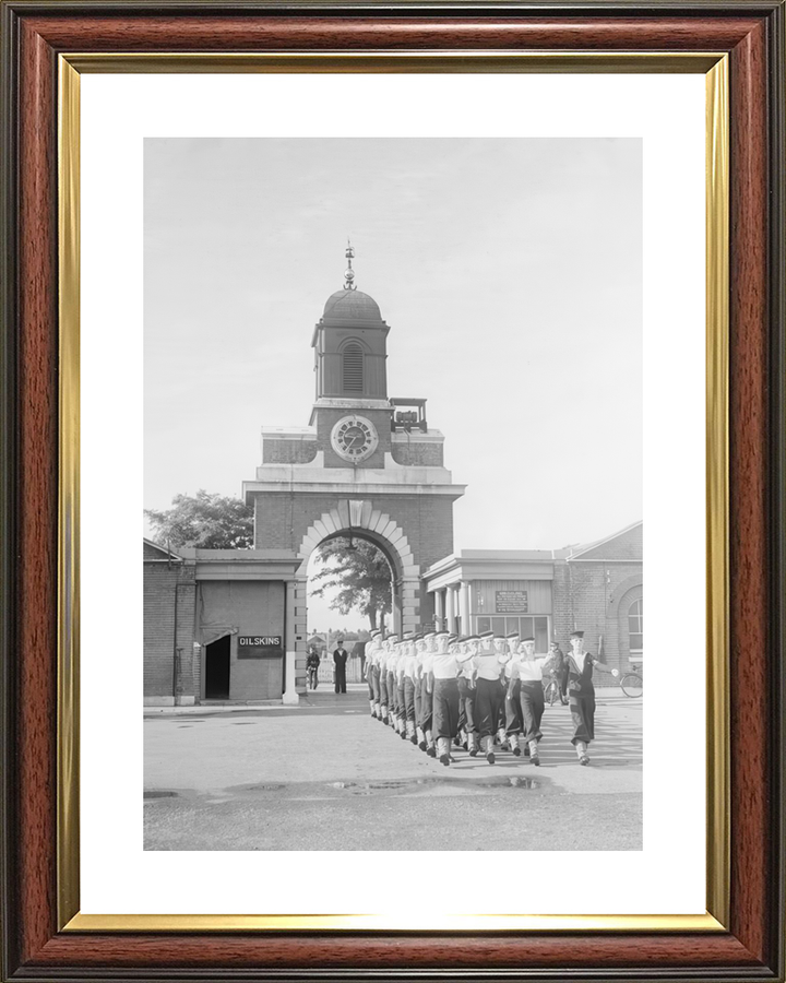 HMS St Vincent Main Gate Gosport Hampshire 1943 Photo Print - Posters, Prints, & Visual Artwork - by Hampshire Prints (image 8 of 9)