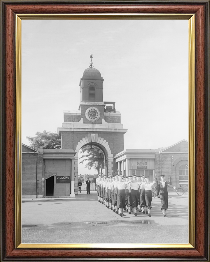 HMS St Vincent Main Gate Gosport Hampshire 1943 Photo Print - Posters, Prints, & Visual Artwork - by Hampshire Prints (image 9 of 9)