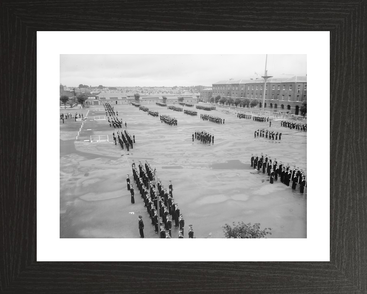HMS St Vincent Gosport Hampshire 1943 Photo Print - Posters, Prints, & Visual Artwork - by Hampshire Prints (image 2 of 9)