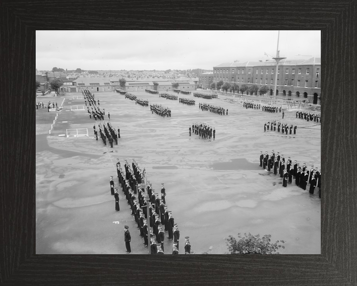 HMS St Vincent Gosport Hampshire 1943 Photo Print - Posters, Prints, & Visual Artwork - by Hampshire Prints (image 3 of 9)