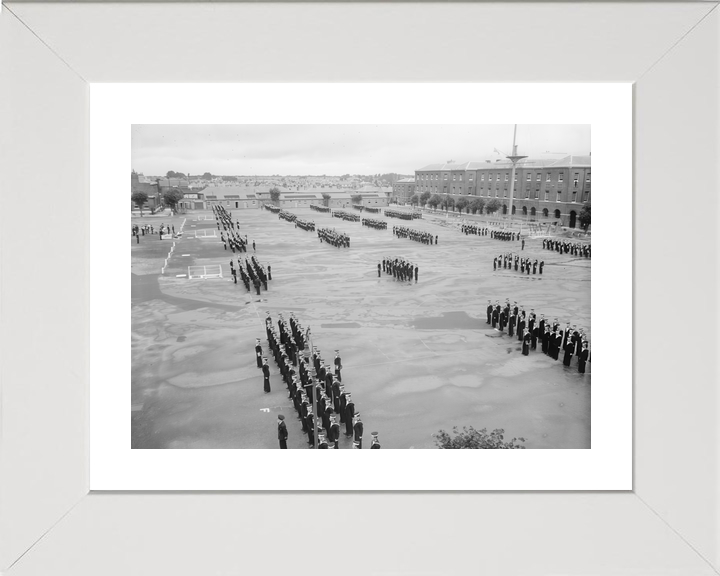 HMS St Vincent Gosport Hampshire 1943 Photo Print - Posters, Prints, & Visual Artwork - by Hampshire Prints (image 4 of 9)