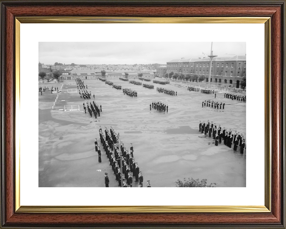 HMS St Vincent Gosport Hampshire 1943 Photo Print - Posters, Prints, & Visual Artwork - by Hampshire Prints (image 8 of 9)