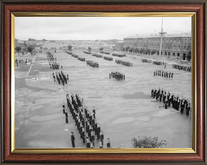 HMS St Vincent Gosport Hampshire 1943 Photo Print - Posters, Prints, & Visual Artwork - by Hampshire Prints (image 9 of 9)