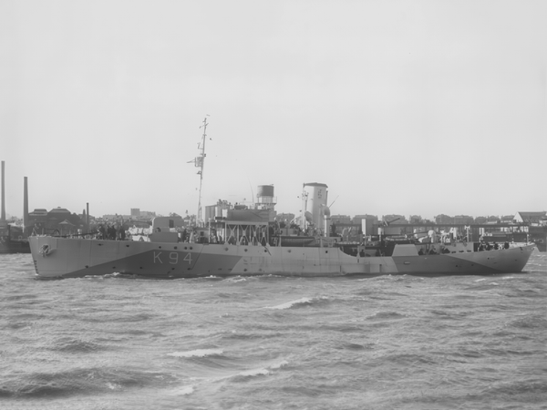 HMS Columbine K94 Flower Class Corvette 1940 to 1946