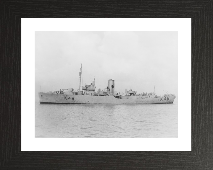 HMS Convolvulus K45 Flower Class Corvette 1945 Photo Print - Posters, Prints, & Visual Artwork - by Hampshire Prints (image 2 of 9)