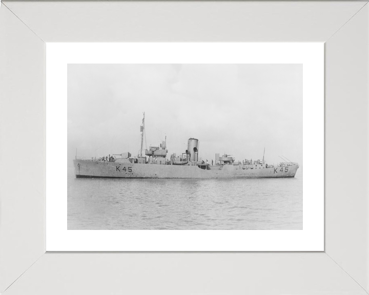 HMS Convolvulus K45 Flower Class Corvette 1945 Photo Print - Posters, Prints, & Visual Artwork - by Hampshire Prints (image 4 of 9)