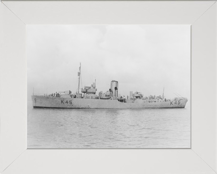 HMS Convolvulus K45 Flower Class Corvette 1945 Photo Print - Posters, Prints, & Visual Artwork - by Hampshire Prints (image 5 of 9)