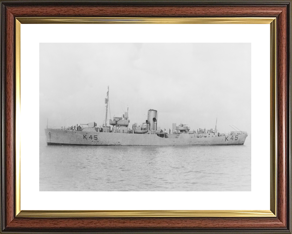 HMS Convolvulus K45 Flower Class Corvette 1945 Photo Print - Posters, Prints, & Visual Artwork - by Hampshire Prints (image 8 of 9)