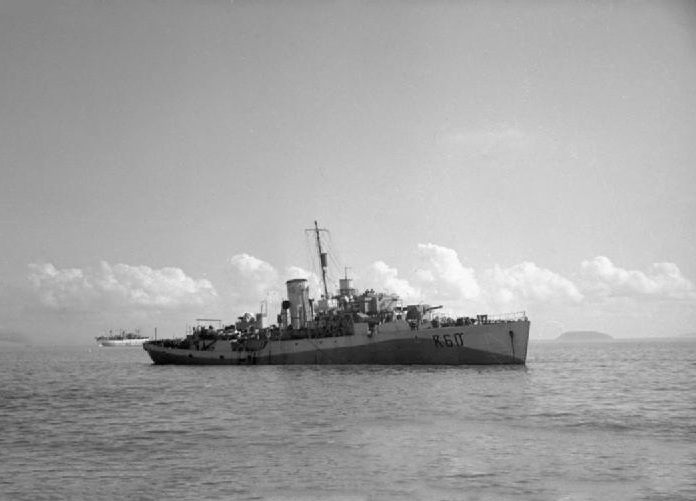 HMS Lavender K60 Royal Navy Flower class corvette Photo Print or Framed Print - Hampshire Prints