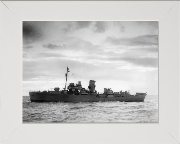 HMS Myosotis K65 Flower Class Corvette 1939-1945 Photo Print - Posters, Prints, & Visual Artwork - by Hampshire Prints (image 5 of 9)