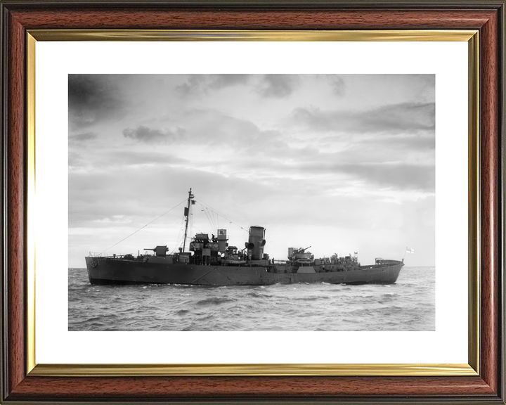 HMS Myosotis K65 Flower Class Corvette 1939-1945 Photo Print - Posters, Prints, & Visual Artwork - by Hampshire Prints (image 8 of 9)