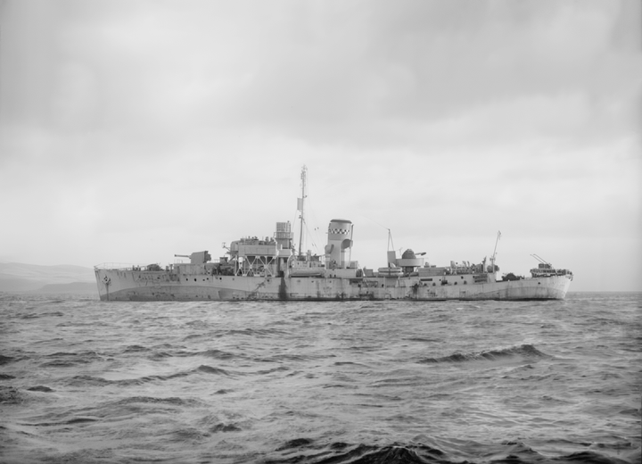 HMS Orchis K76 Flower Class Corvette December 1942 Photo Print - Posters, Prints, & Visual Artwork - by Hampshire Prints (image 1 of 9)