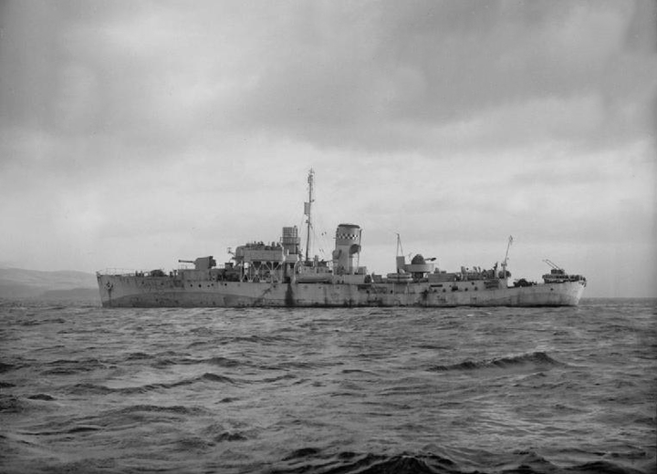 HMS Orchis K76 | Photo Print | Framed Print | Flower Class | Corvette | Royal Navy Hampshire Prints