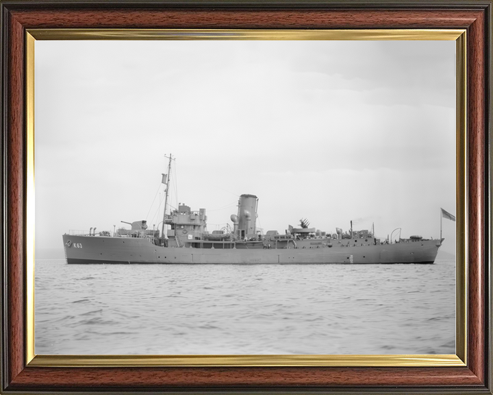 HMS Picotee K63 Flower Class Corvette July 1941 Photo Print - Posters, Prints, & Visual Artwork - by Hampshire Prints (image 9 of 9)