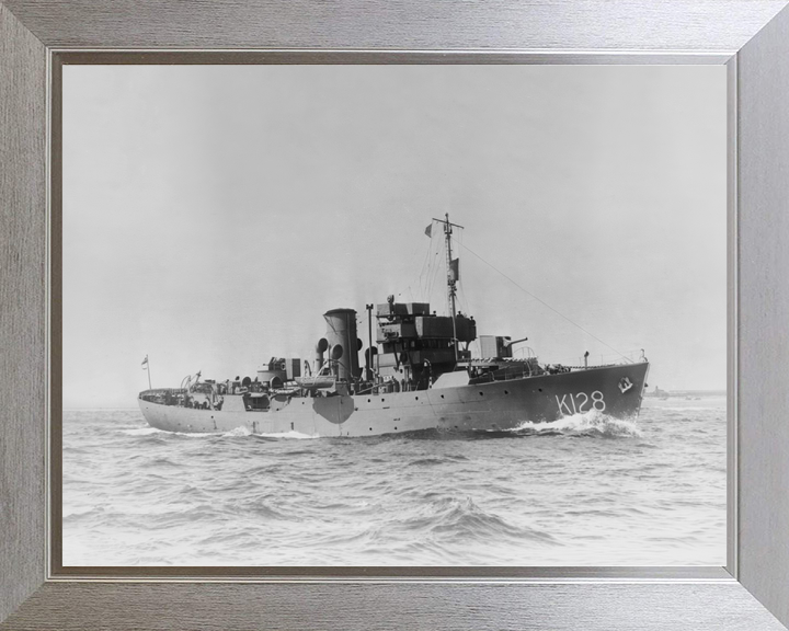 HMS Samphire K128 Flower Class Corvette Warship 1941 Photo Print - Posters, Prints, & Visual Artwork - by Hampshire Prints (image 7 of 9)