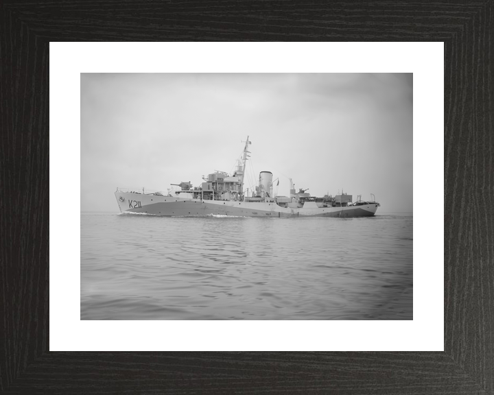 HMS Snowflake K211 Flower Class Corvette Warship Photo Print - Posters, Prints, & Visual Artwork - by Hampshire Prints (image 2 of 9)