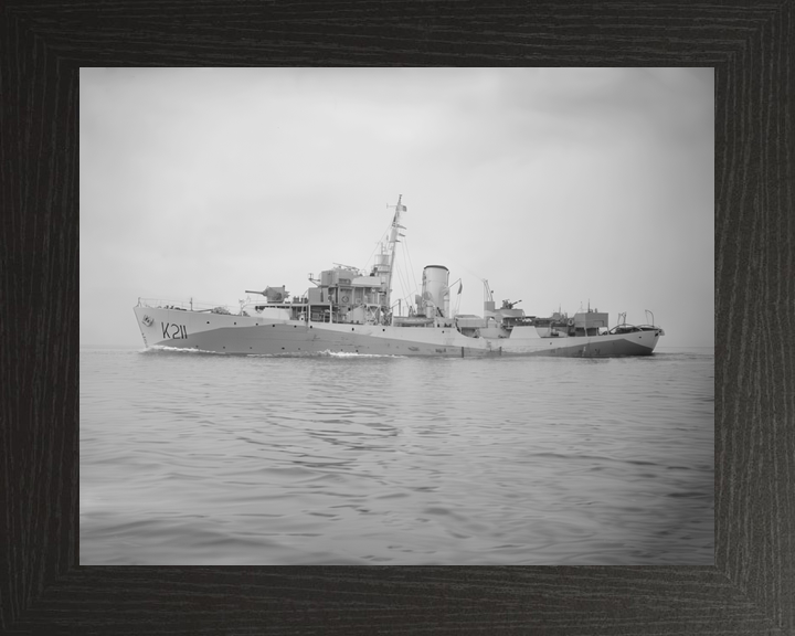 HMS Snowflake K211 Flower Class Corvette Warship Photo Print - Posters, Prints, & Visual Artwork - by Hampshire Prints (image 3 of 9)