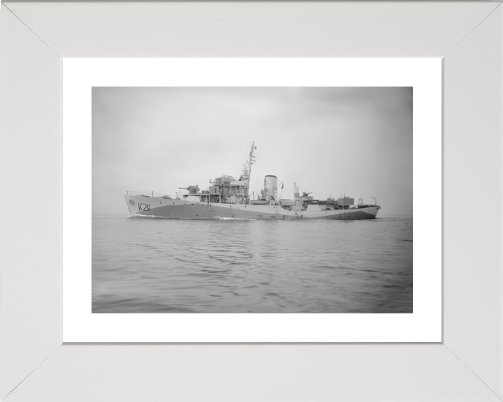 HMS Snowflake K211 Flower Class Corvette Warship Photo Print - Posters, Prints, & Visual Artwork - by Hampshire Prints (image 4 of 9)