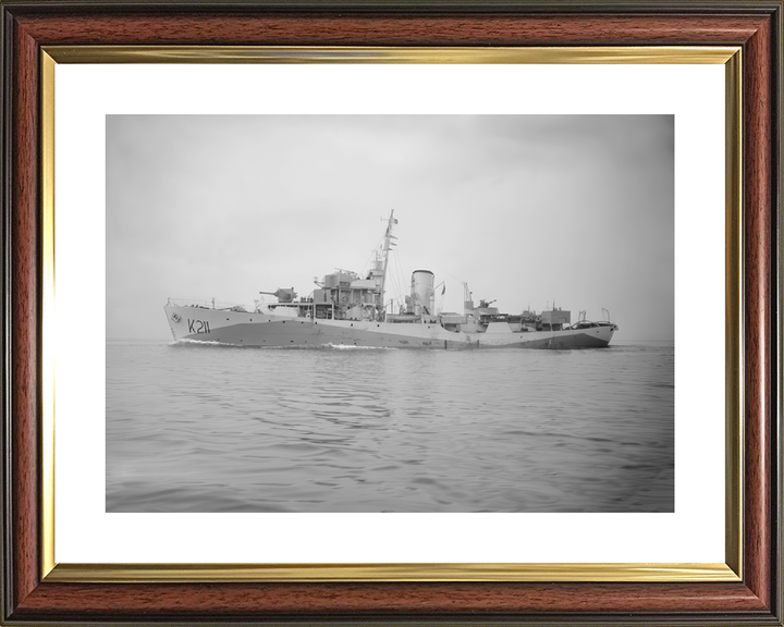 HMS Snowflake K211 Flower Class Corvette Warship Photo Print - Posters, Prints, & Visual Artwork - by Hampshire Prints (image 8 of 9)