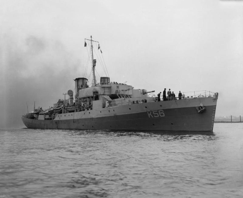 HMS Asphodel K56 | Photo Print | Framed Print | Flower Class | Corvette | Royal Navy Hampshire Prints