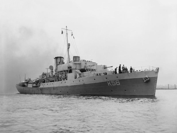 HMS Asphodel K56 Flower Class Corvette 1940 to 1944