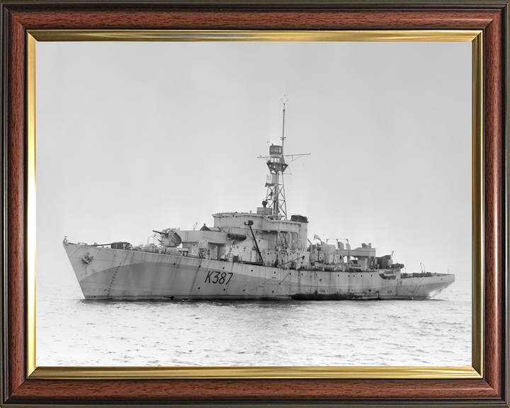 HMS Berkeley Castle K387 Castle class corvette Photo Print - by Hampshire Prints (image 9 of 9)