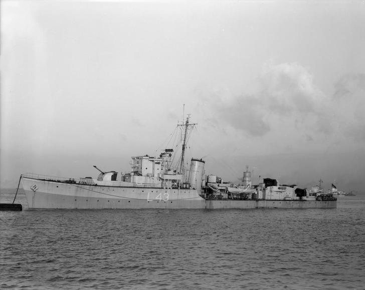 HMS Blackmore L43 | Photo Print | Framed Print | Hunt Class | Destroyer | Royal Navy Hampshire Prints