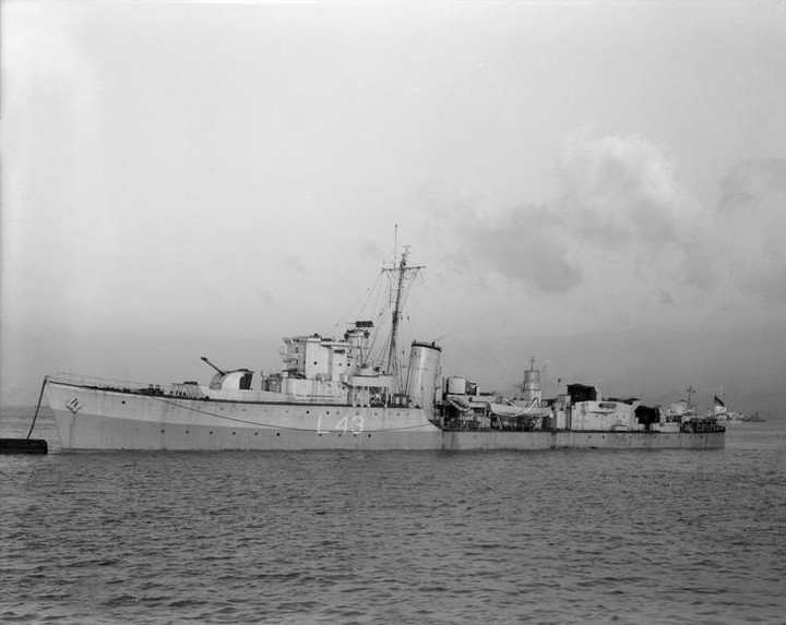 HMS Blackmore L43 | Photo Print | Framed Print | Hunt Class | Destroyer | Royal Navy Hampshire Prints