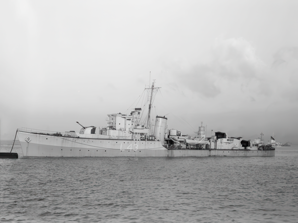HMS Blackmore L43 Hunt Class Destroyer January 1945
