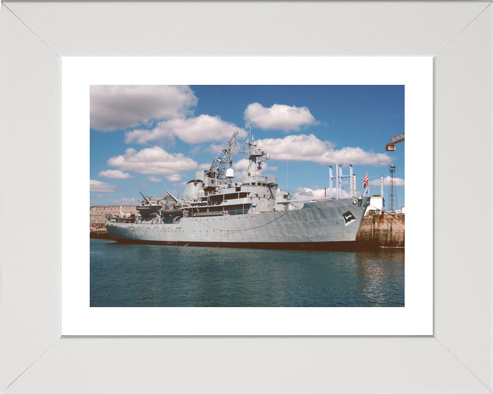 HMS Hecate (A137) Royal Navy Hecla Class Survey Vessel Alongside Photo Print Wall Art Decor - Posters, Prints, & Visual Artwork - by Hampshire Prints (image 4 of 9)