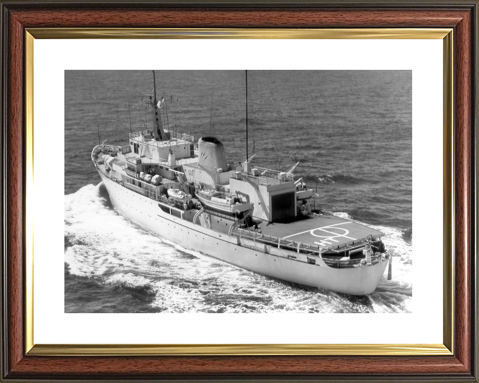 HMS Hecate (A137) Royal Navy Hecla Class Survey Vessel Underway Photo Print Wall Art Decor - Posters, Prints, & Visual Artwork - by Hampshire Prints (image 8 of 9)