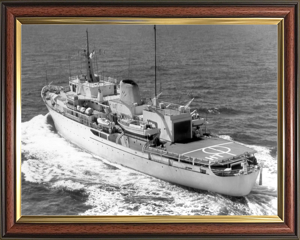 HMS Hecate (A137) Royal Navy Hecla Class Survey Vessel Underway Photo Print Wall Art Decor - Posters, Prints, & Visual Artwork - by Hampshire Prints (image 9 of 9)