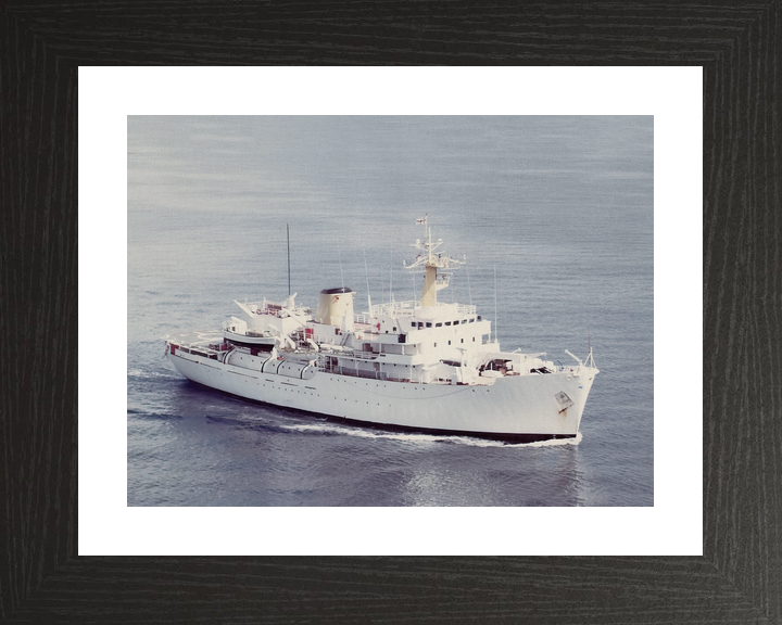 HMS Hecate (A137) Royal Navy Hecla Class Survey Vessel Underway Starboard View Photo Print Wall Art Decor - Posters, Prints, & Visual Artwork - by Hampshire Prints (image 2 of 9)