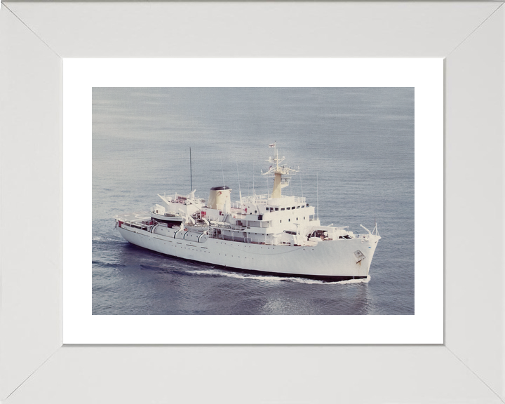 HMS Hecate (A137) Royal Navy Hecla Class Survey Vessel Underway Starboard View Photo Print Wall Art Decor - Posters, Prints, & Visual Artwork - by Hampshire Prints (image 4 of 9)