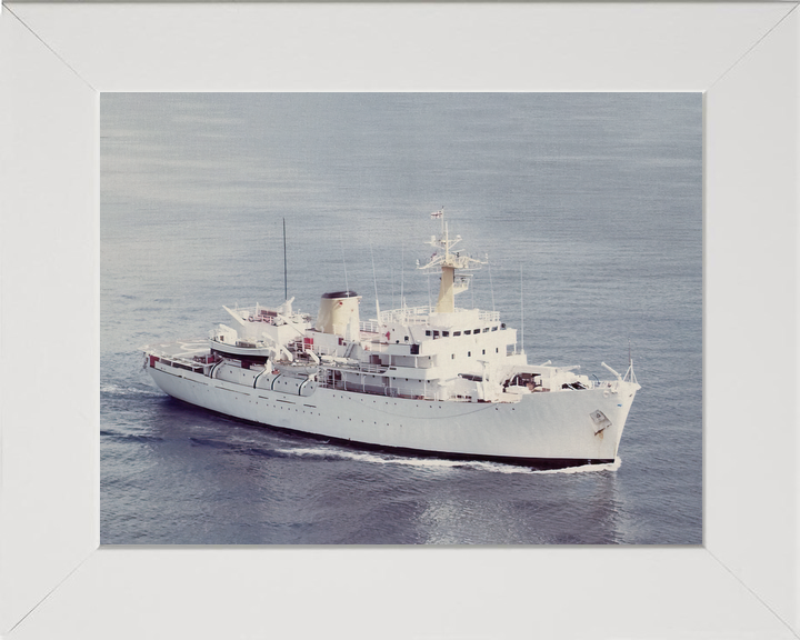 HMS Hecate (A137) Royal Navy Hecla Class Survey Vessel Underway Starboard View Photo Print Wall Art Decor - Posters, Prints, & Visual Artwork - by Hampshire Prints (image 5 of 9)
