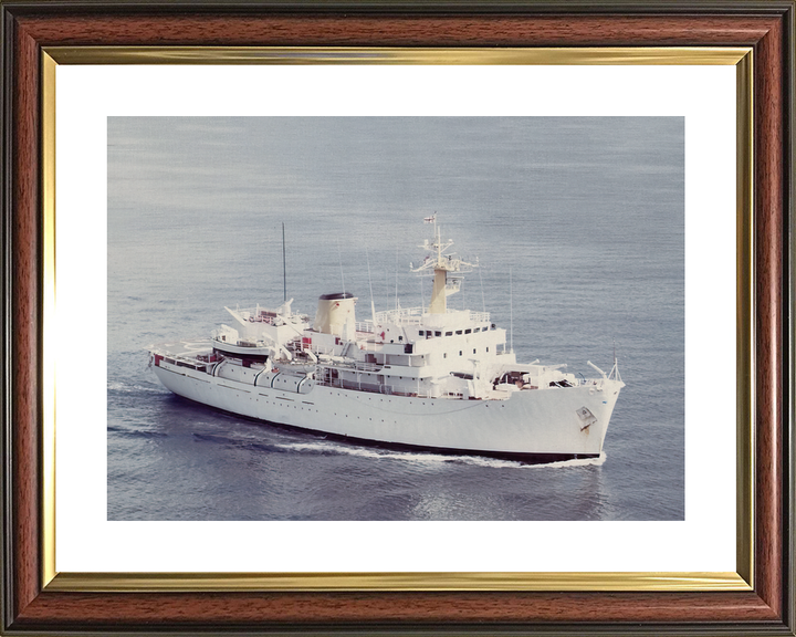 HMS Hecate (A137) Royal Navy Hecla Class Survey Vessel Underway Starboard View Photo Print Wall Art Decor - Posters, Prints, & Visual Artwork - by Hampshire Prints (image 8 of 9)