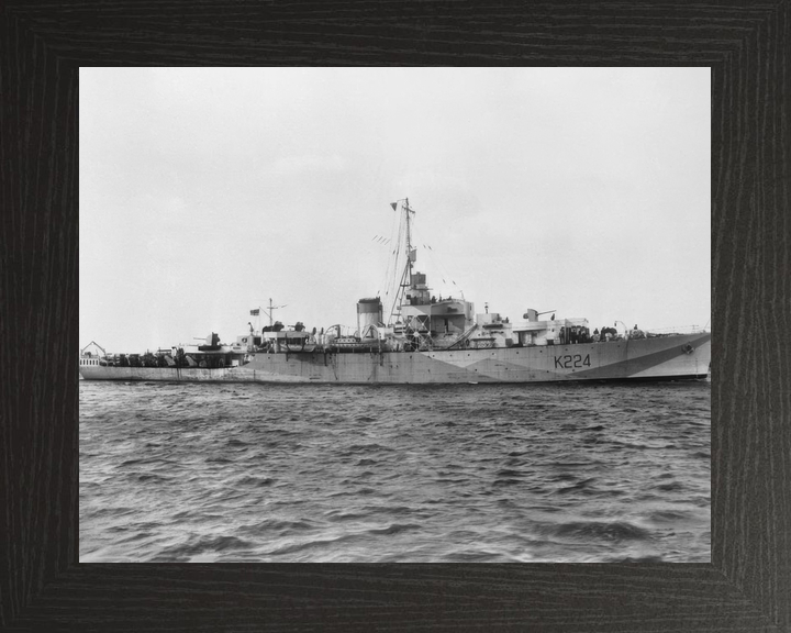 HMS Rother K224 River Class Frigate c1952 Photo Print - Posters, Prints, & Visual Artwork - by Hampshire Prints (image 3 of 9)