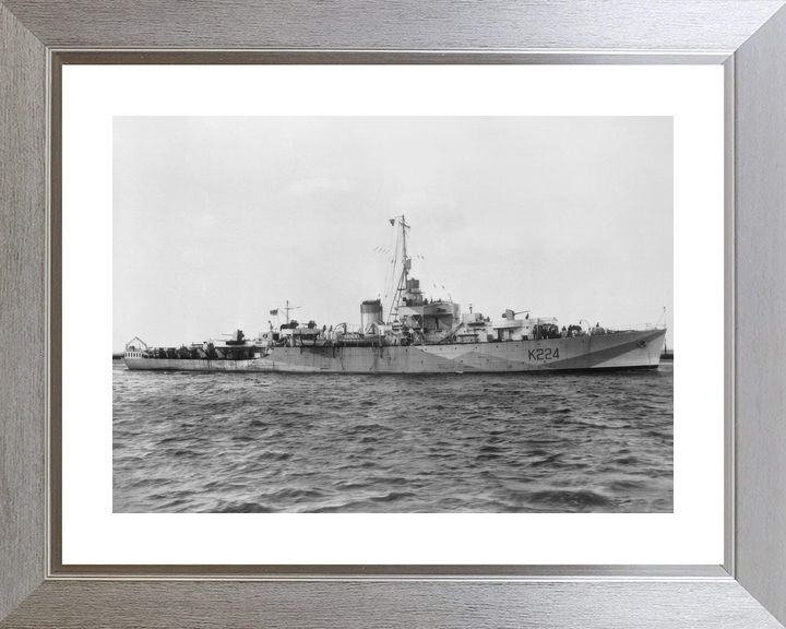 HMS Rother K224 River Class Frigate c1952 Photo Print - Posters, Prints, & Visual Artwork - by Hampshire Prints (image 6 of 9)
