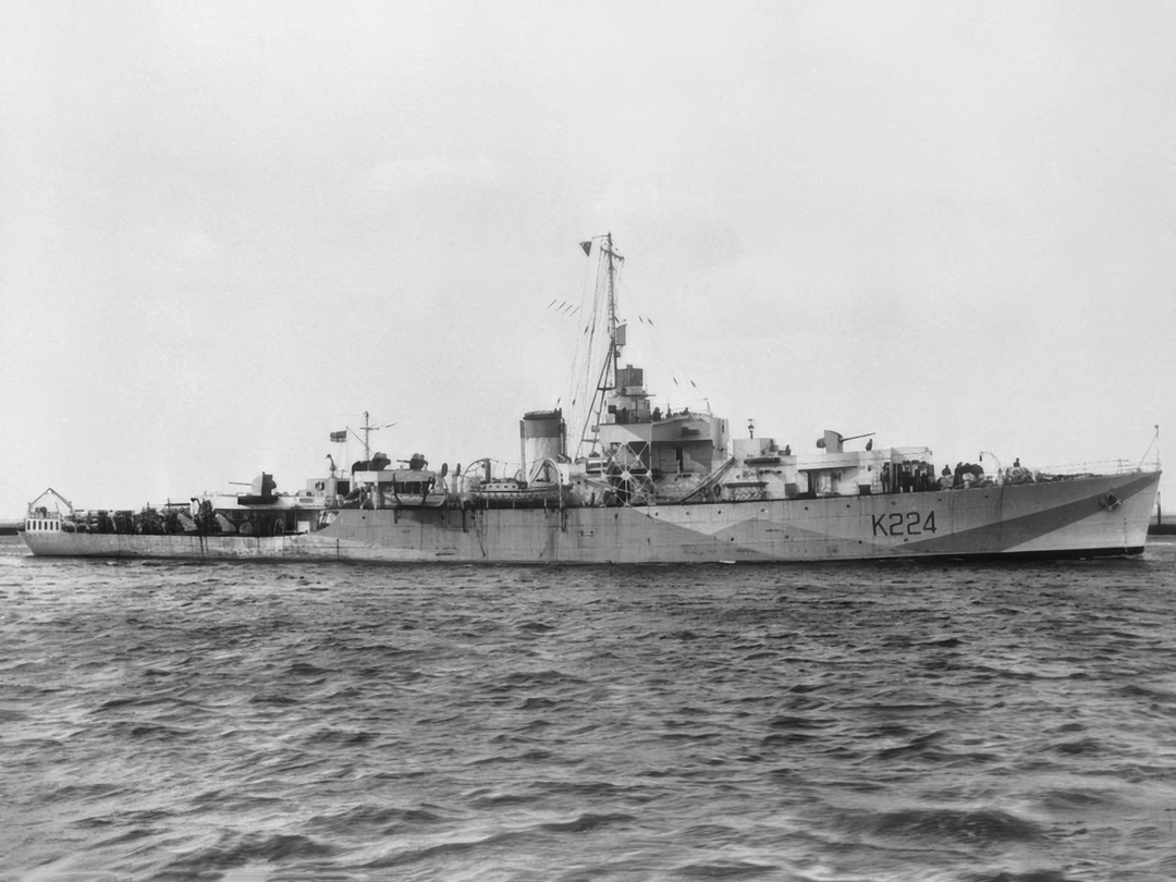 HMS Rother K224 River Class Frigate c1952 Photo Print - Posters, Prints, & Visual Artwork - by Hampshire Prints (image 1 of 9)