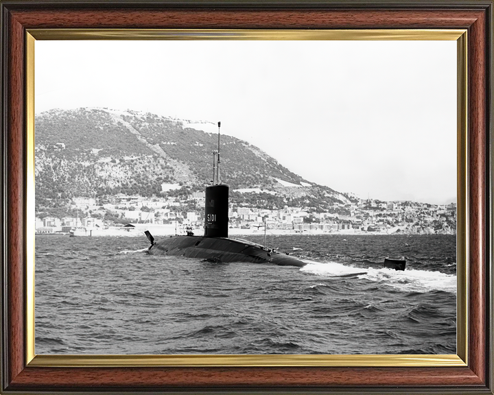 HMS Dreadnought S101 Valiant Class Submarine Photo Print - Posters, Prints, & Visual Artwork - by Hampshire Prints (image 9 of 9)