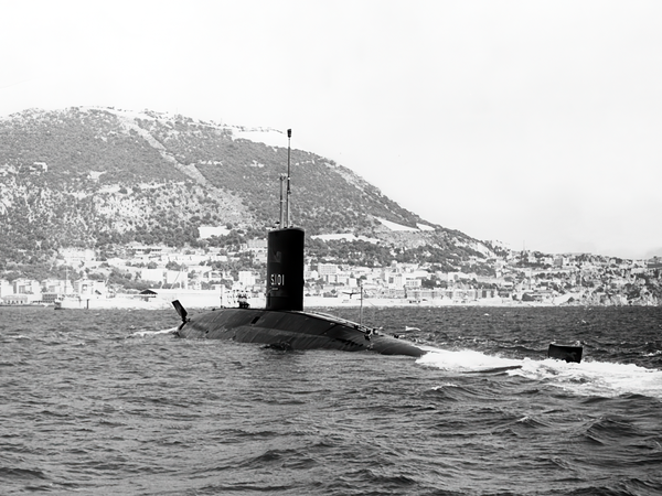 HMS Dreadnought S101 Dreadnought Class Submarine