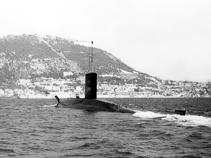 HMS Dreadnought S101 Valiant Class Submarine Photo Print - Posters, Prints, & Visual Artwork - by Hampshire Prints (image 1 of 9)